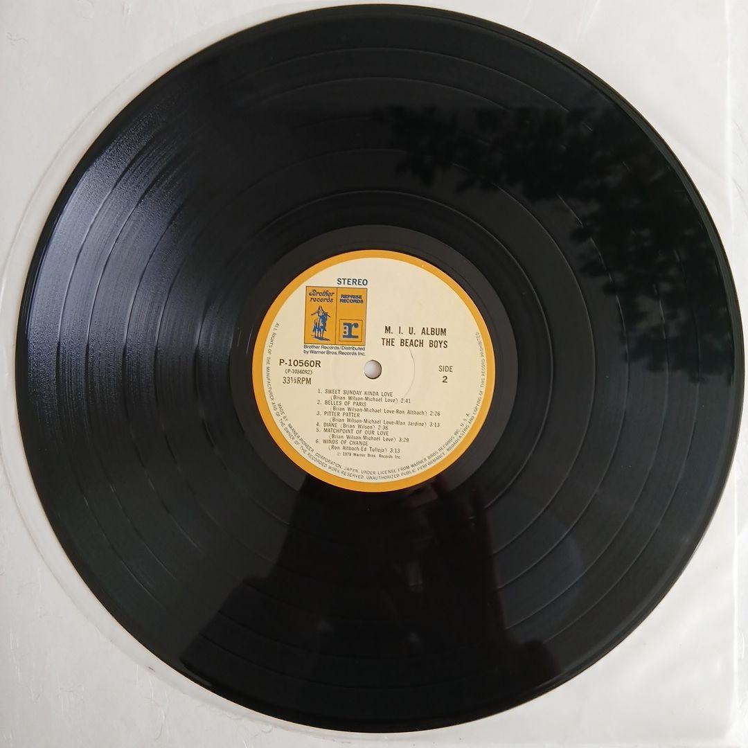 The Beach Boys M.I.U. Album Vinyl LP Japan Pressing 1978 Rock Pop