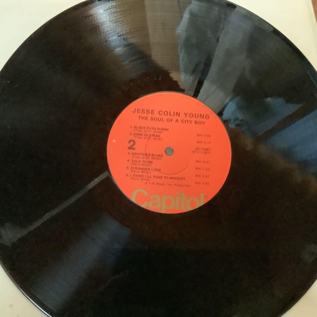 Jesse Colin Young - The Soul of a City Boy LP Folk Vinyl Capitol Records
