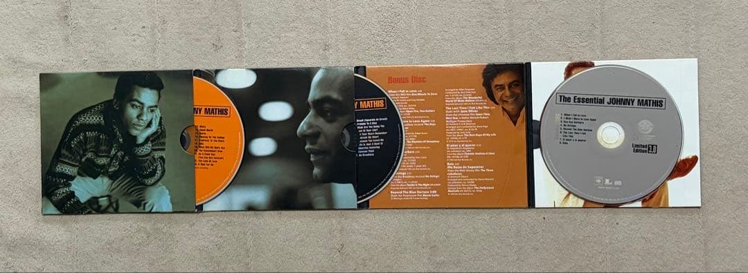 Johnny Mathis The Essential Johnny Mathis 3-CD Set Limited Edition 3.0
