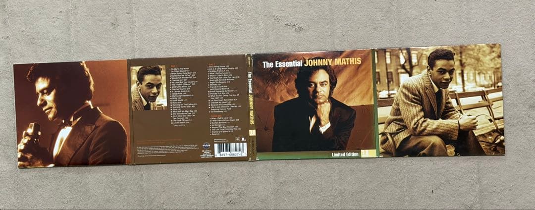 Johnny Mathis The Essential Johnny Mathis 3-CD Set Limited Edition 3.0