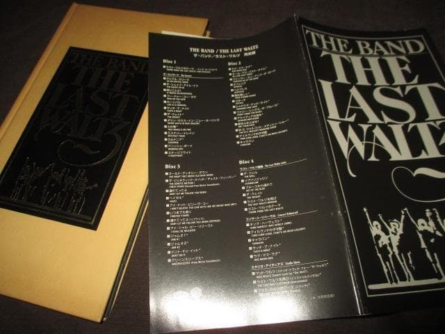 The Band Last Waltz Rare 4CD DVD Mini Poster Set Used Japan | Japansoundstore