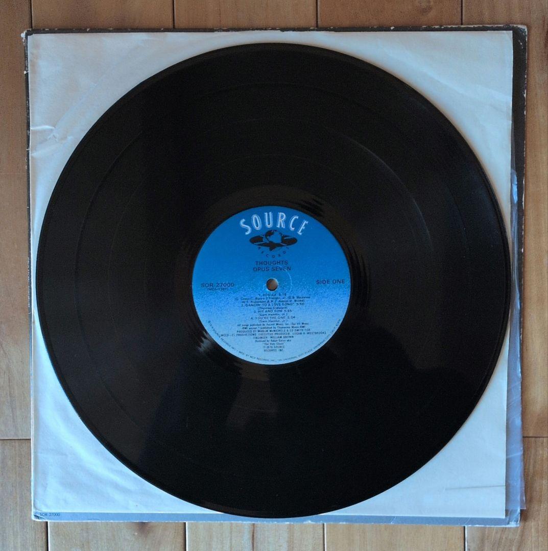 Opus 7 - Thoughts... Vinyl LP 1979 Soul Funk Rare Groove Source Records