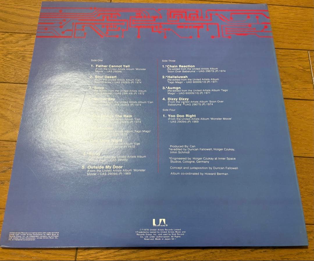 CAN Cannibalism 2LP Japan 1978 Gatefold Vinyl Record Krautrock