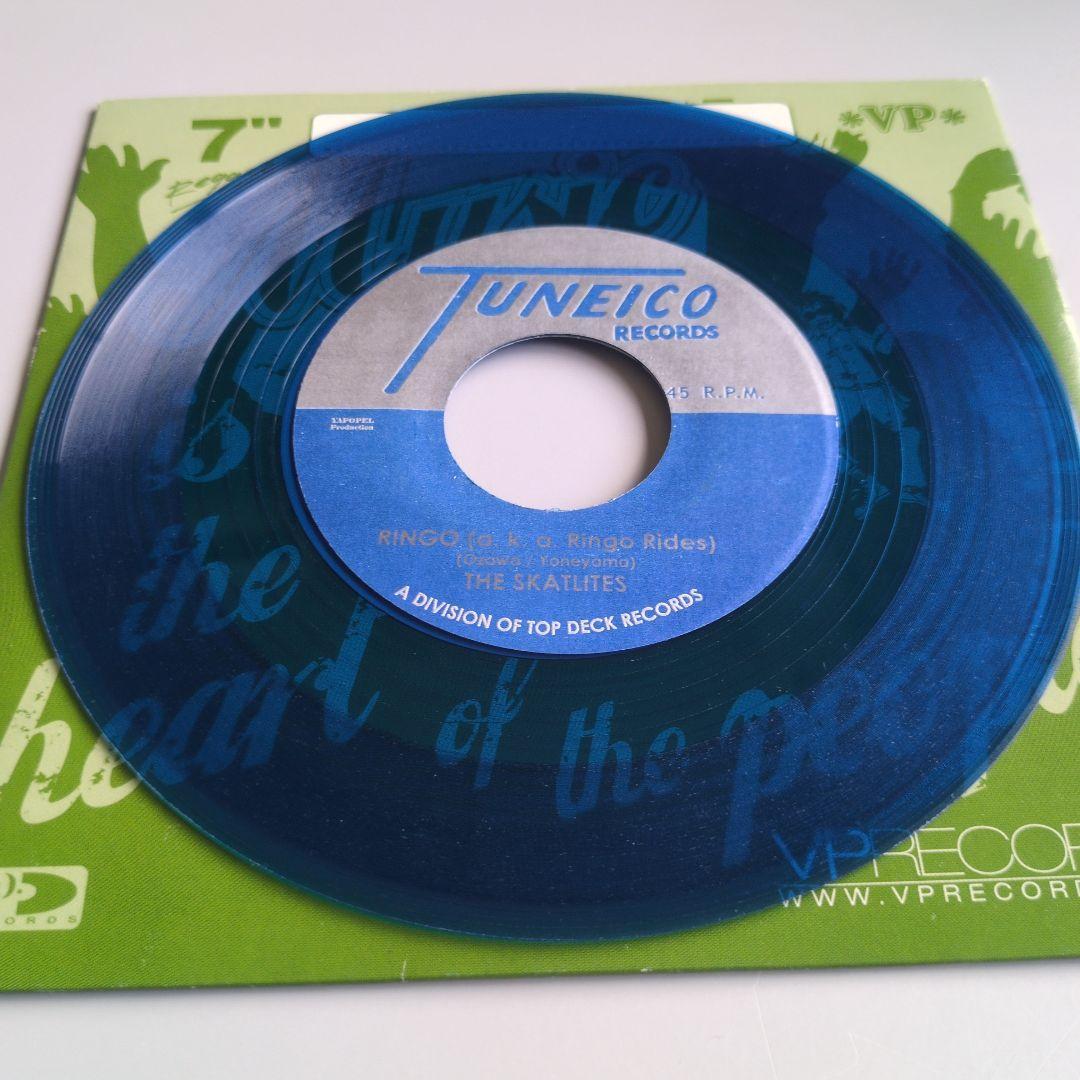 The Skatalites / The Deacons - Ringo / Man Alone - Rare Blue Vinyl 7-inch Single