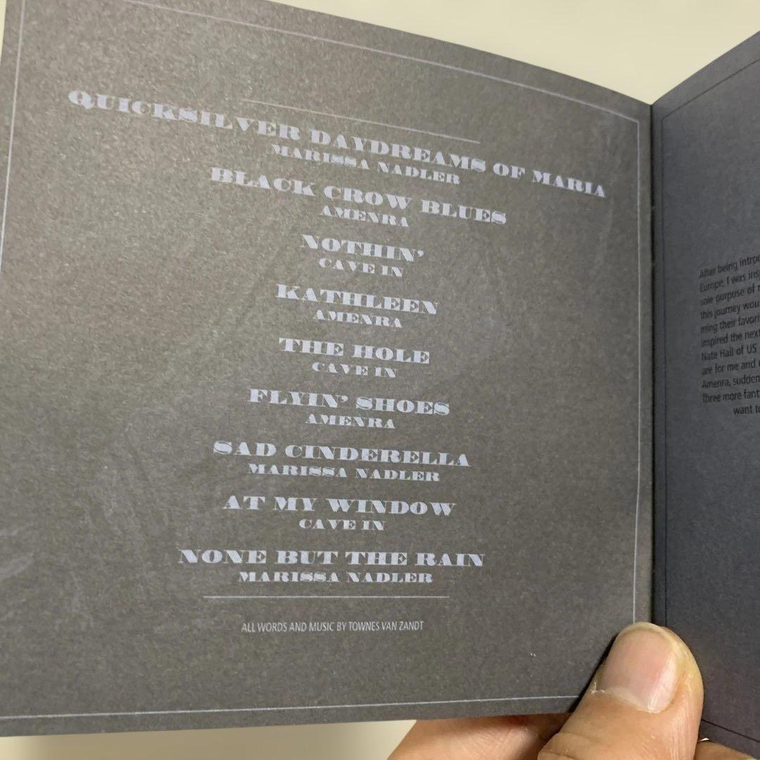 Songs of Townes Van Zandt Vol. III CD (2022) Amenra, Cave In, Marissa Nadler