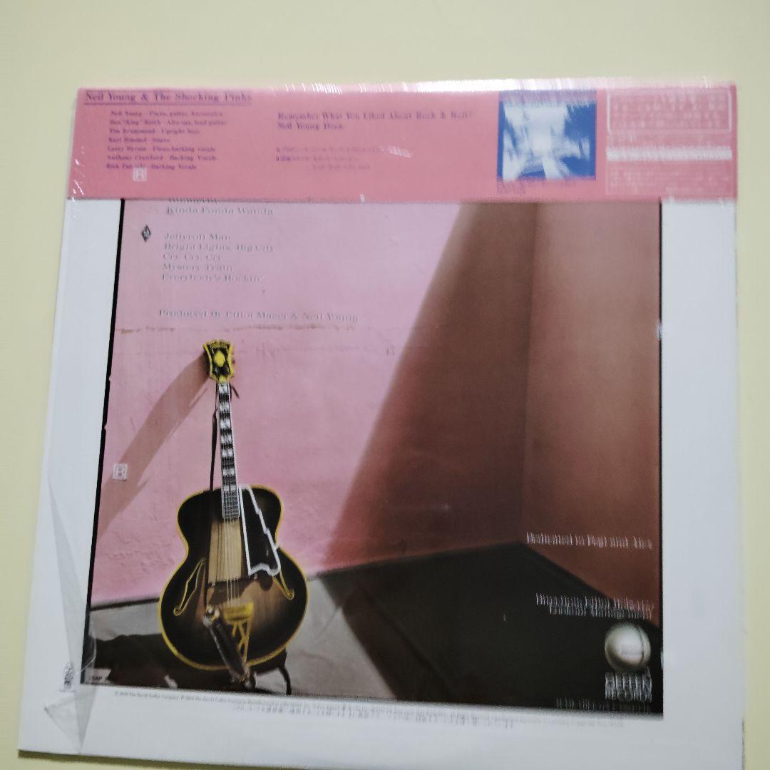 Neil Young & The Shocking Pinks - Everybody's Rockin' LP Japan 25AP 2689 w/ OBI
