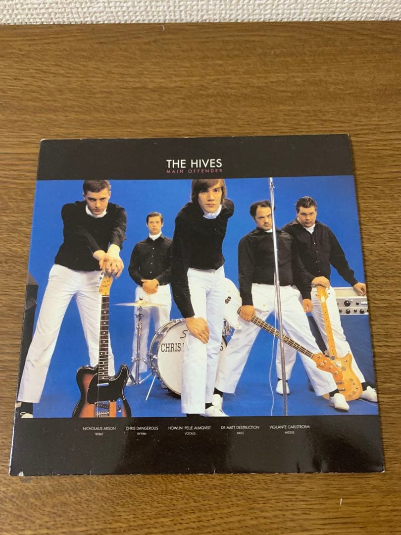 The Hives - Main Offender 7" Purple Vinyl Record Rare Garage Punk