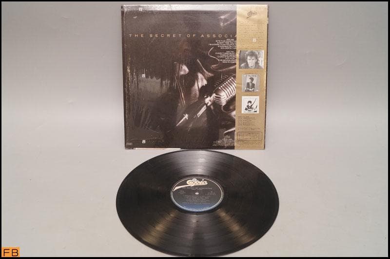 Paul Young - The Secret Of Association LP Japan 1985 Epic 28-3P-600 W/ Obi