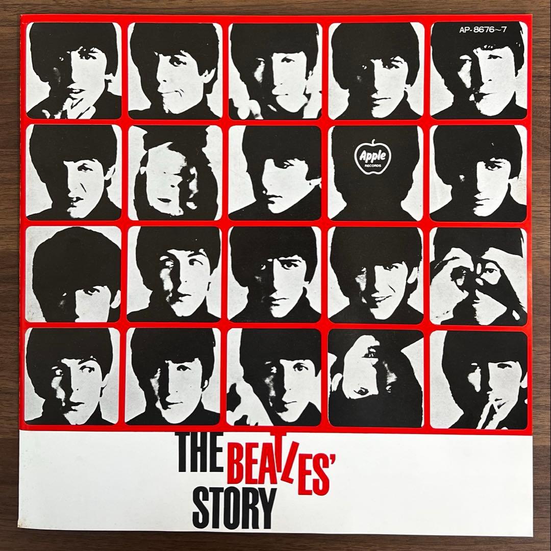 The Beatles - The Beatles' Story 2LP Japan Apple Records AP-8676-7 Vinyl Record