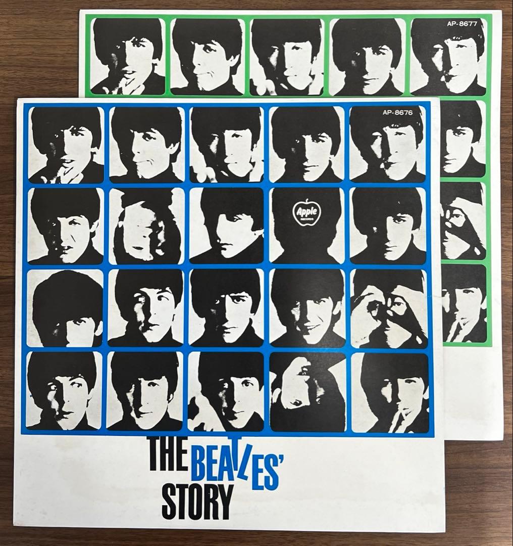 The Beatles - The Beatles' Story 2LP Japan Apple Records AP-8676-7 Vinyl Record
