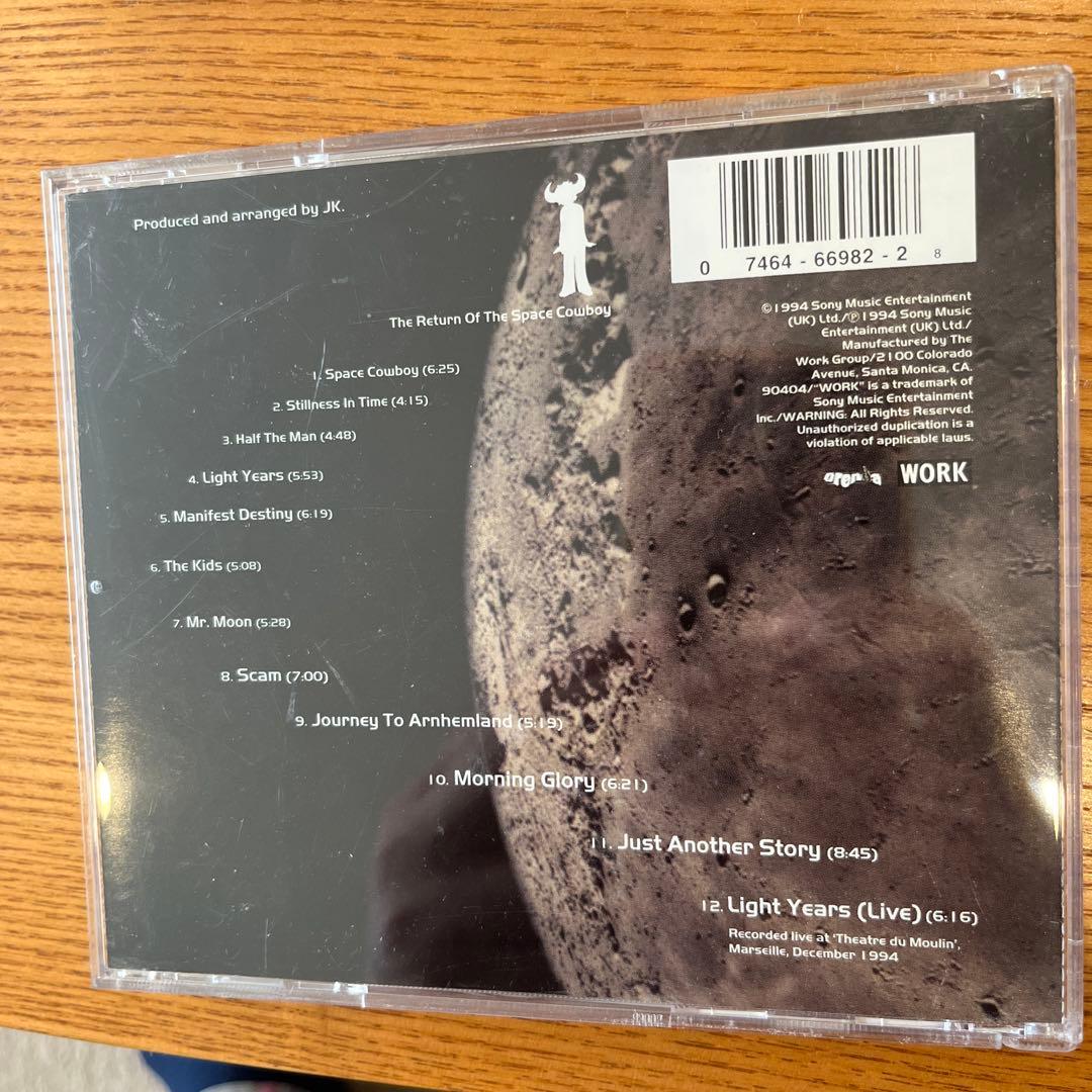 Jamiroquai The Return Of The Space Cowboy US CD Limited Bonus Tracks 1994