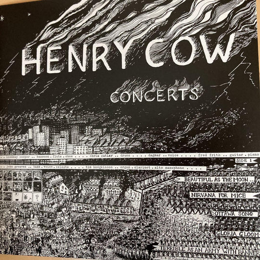 Henry Cow Concerts CD Japanese liner Digimaster USA版 Paper Jacket Used | Japansoundstore