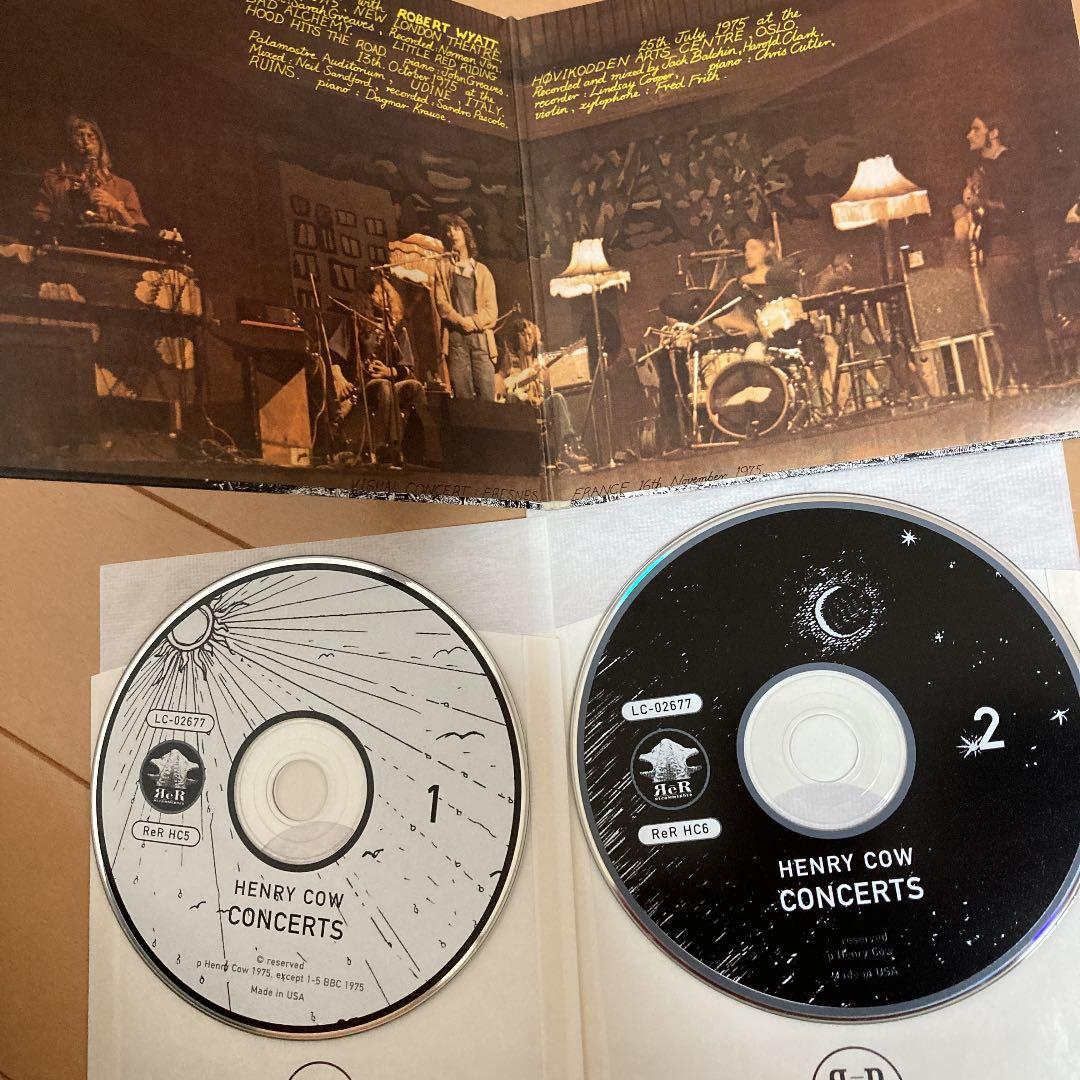 Henry Cow Concerts CD Japan Remaster Japanese OLR liner Used | Japansoundstore