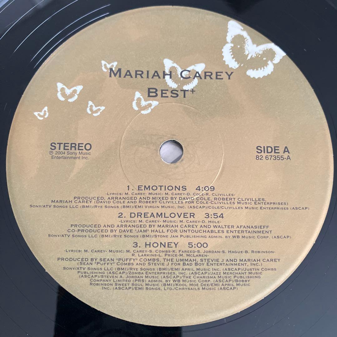 Mariah Carey Best 12" Vinyl Compilation Japan Pressing Emotions Dreamlover Honey