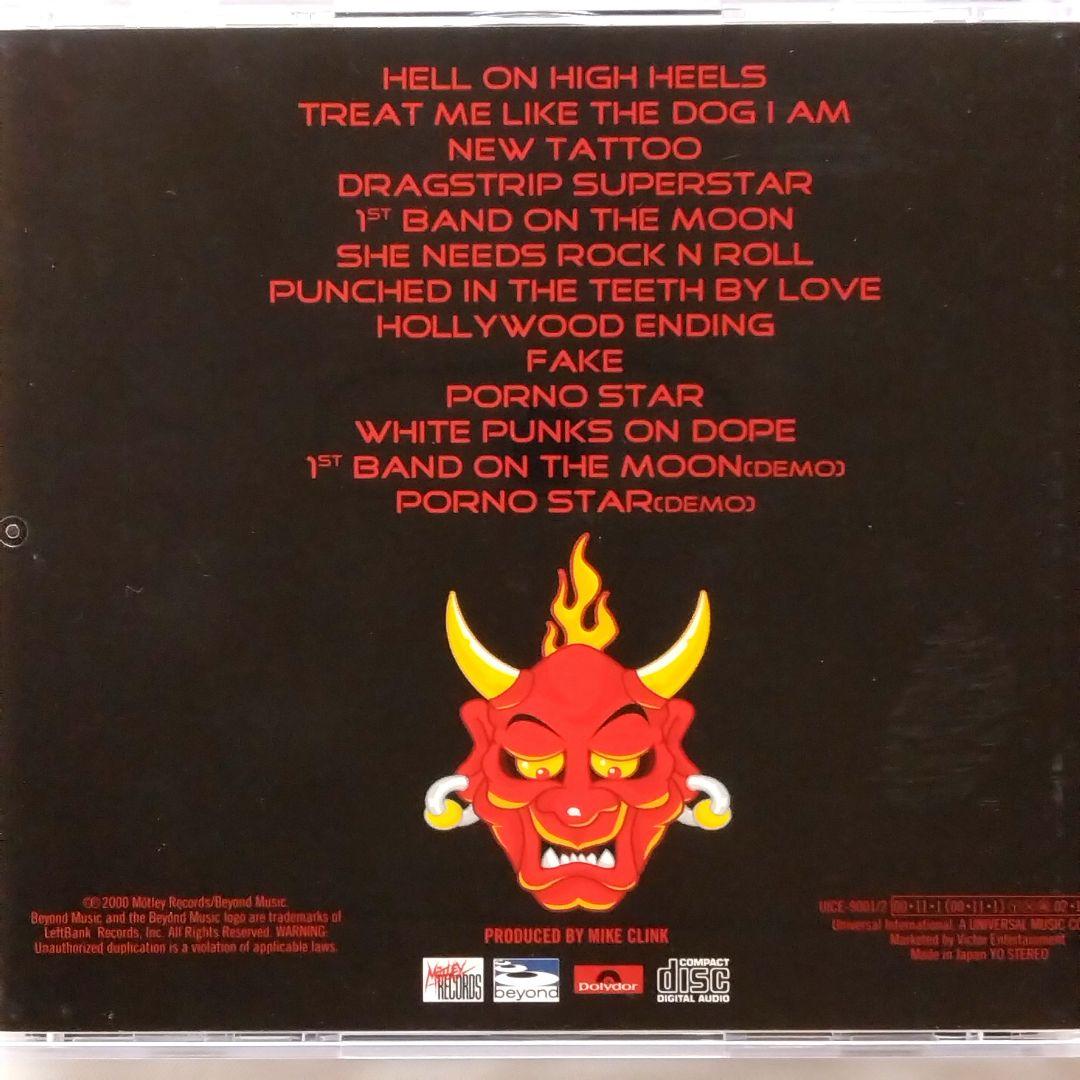 Motley Crue Tattoo 2CD Tour Edition Japan Press 2000 Hard Rock