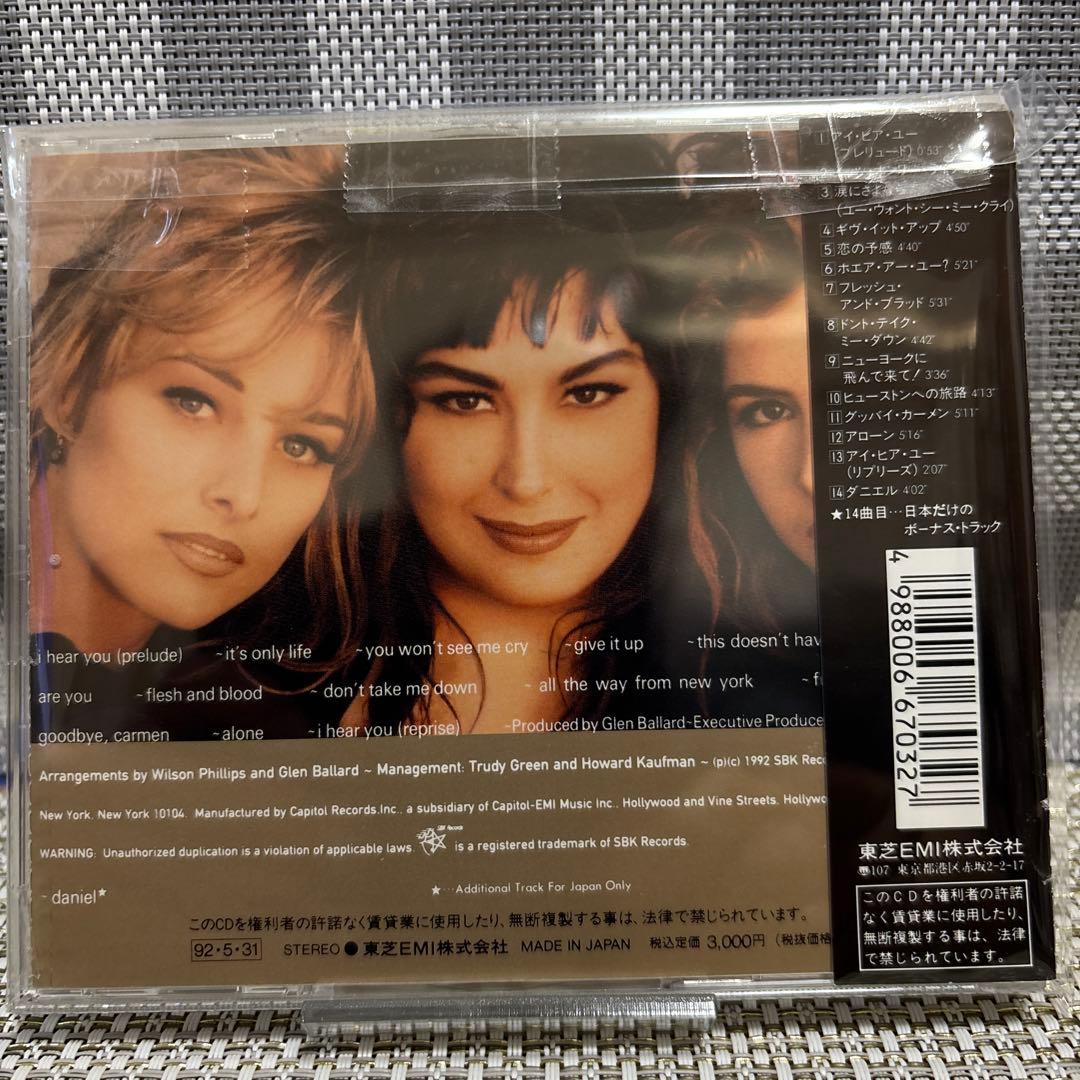 Wilson Phillips - Shadows and Light CD Japan Press with OBI 1992 TOCP-7095