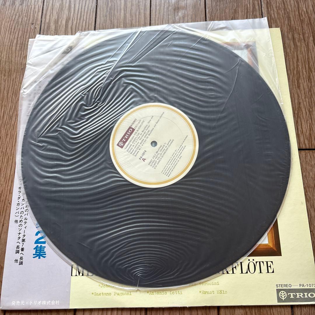 Baroque Flute Music LP Fux Veracini Pugnani Japan vinyl used | Japansoundstore