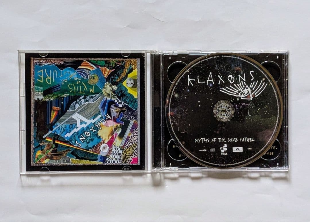 Klaxons - Myths of the Near Future CD+DVD Japan Press with OBI Limited Edition