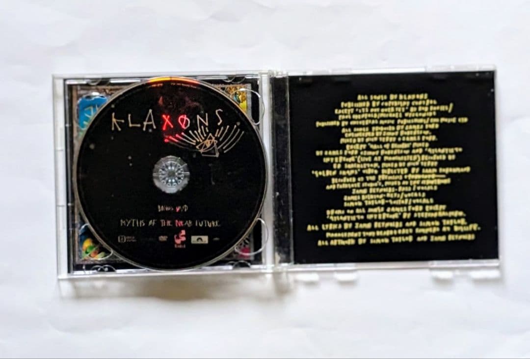 Klaxons - Myths of the Near Future CD+DVD Japan Press with OBI Limited Edition