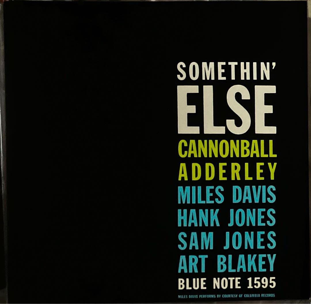 Cannonball Adderley - Somethin' Else LP 1978 Japan Blue Note Jazz Vinyl