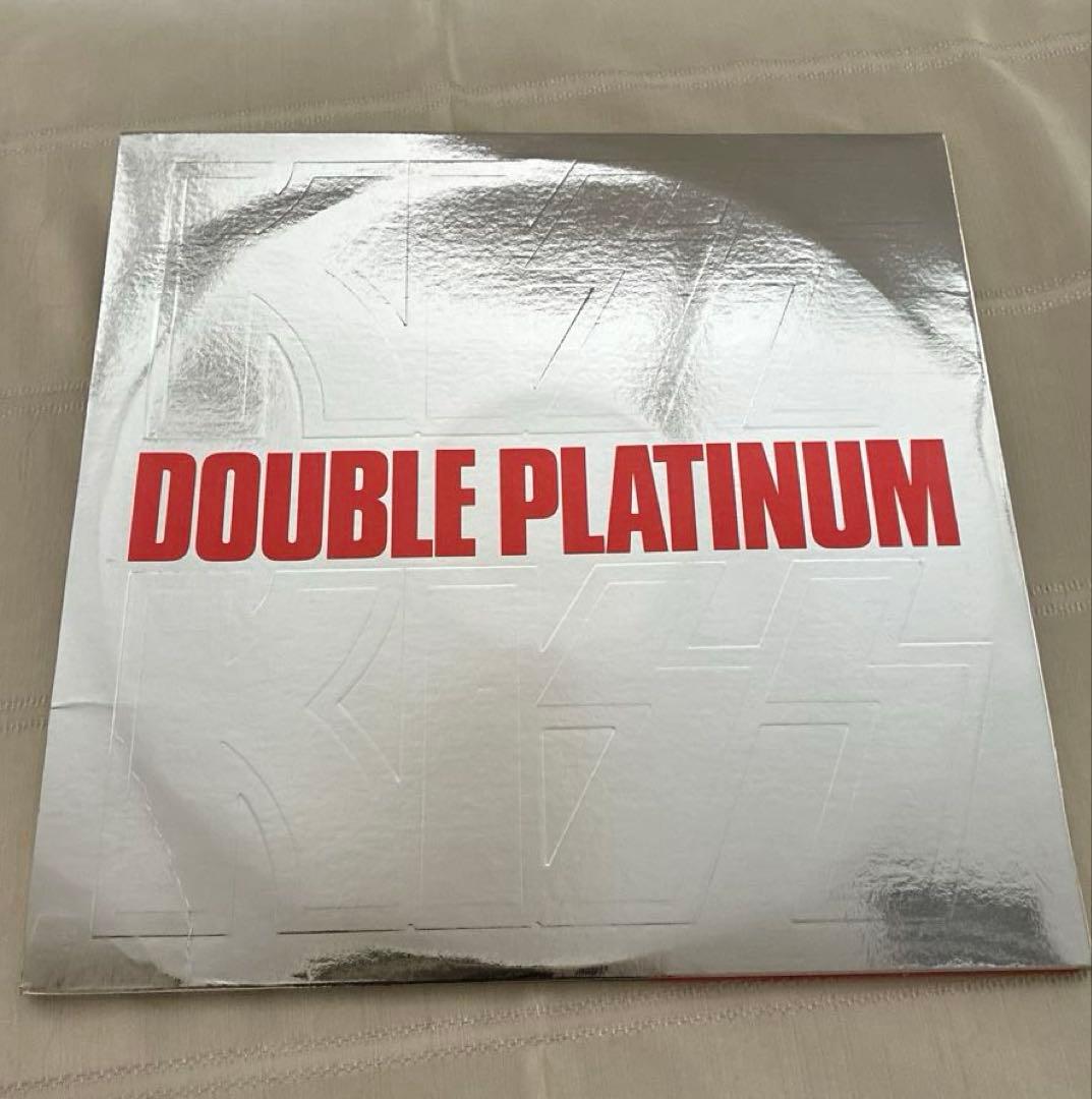 KISS Double Platinum 2LP Japan Vinyl Record w/ Obi VIP-9549-50 Rock Compilation