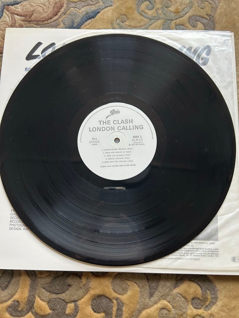 The Clash - London Calling Vinyl LP Japan Pressing Punk Rock Masterpiece