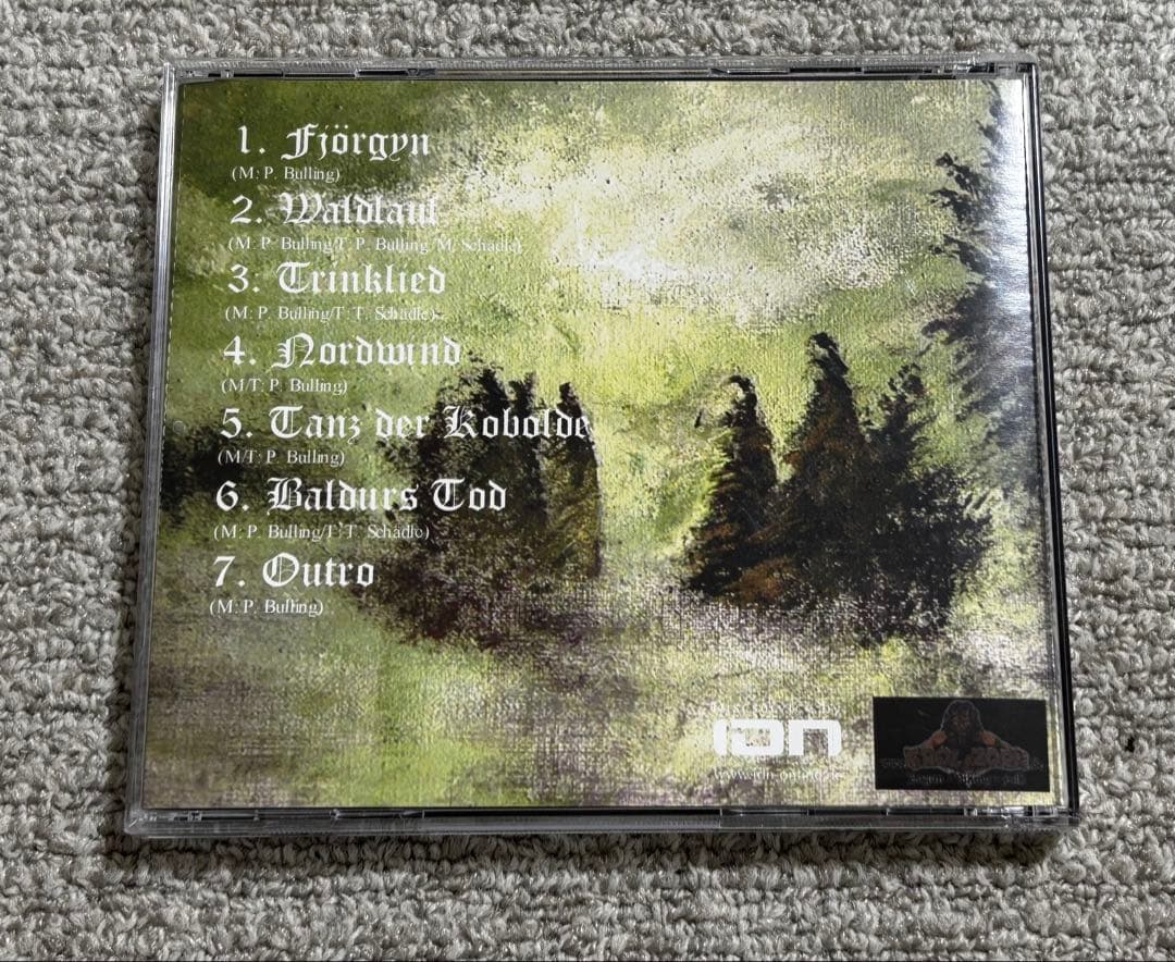 Slartibartfass Nordwind CD 2006 Limited Edition German Pagan Metal