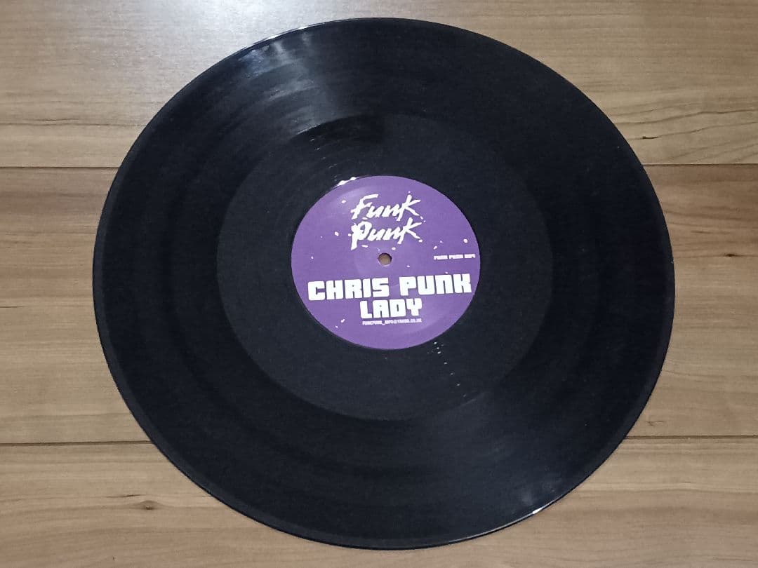 Chris Punk - Lady 12" Vinyl Record Funk Punk 004 Electronic Dance