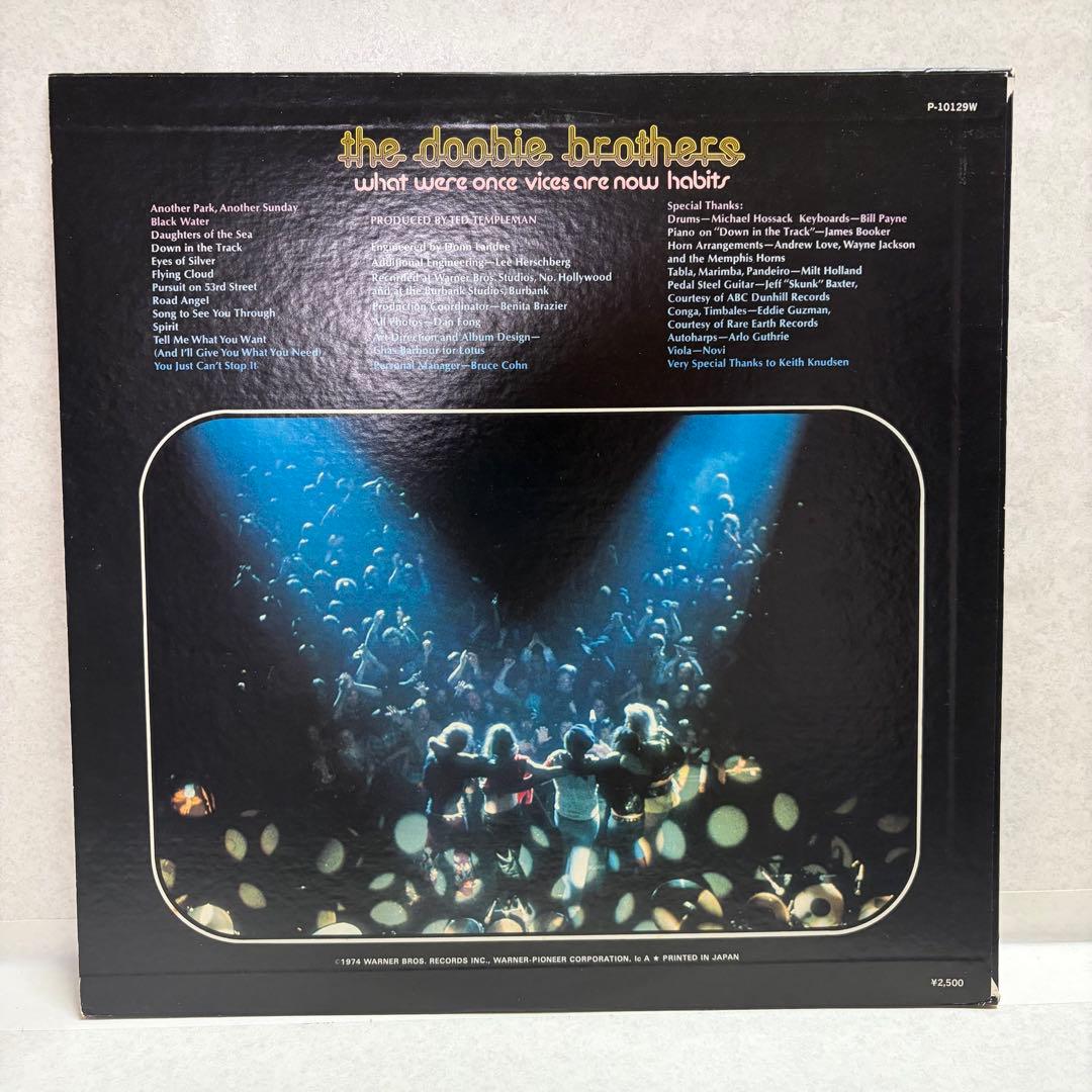 The Doobie Brothers - What Were Once Vices Are Now Habits LP 1974 Japan Rock
