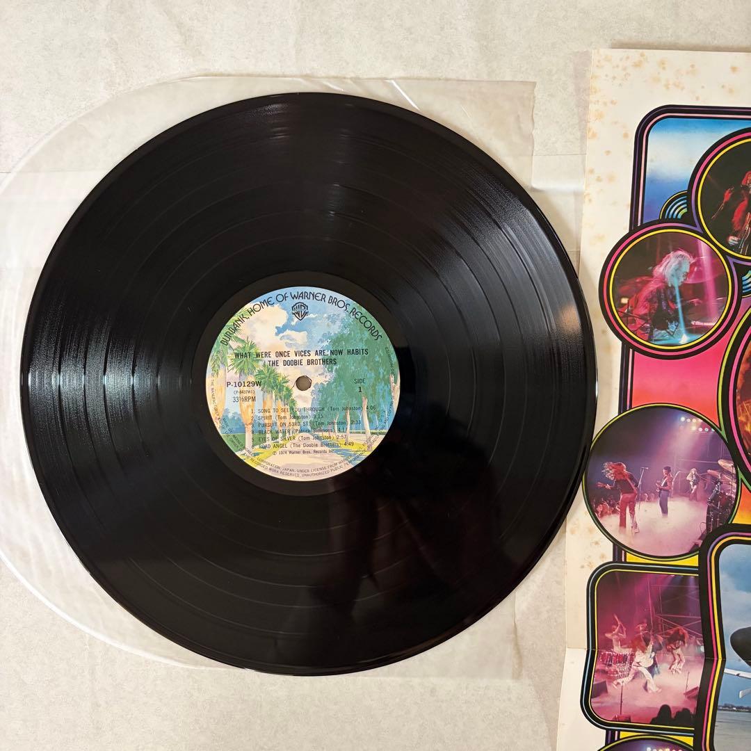 The Doobie Brothers - What Were Once Vices Are Now Habits LP 1974 Japan Rock