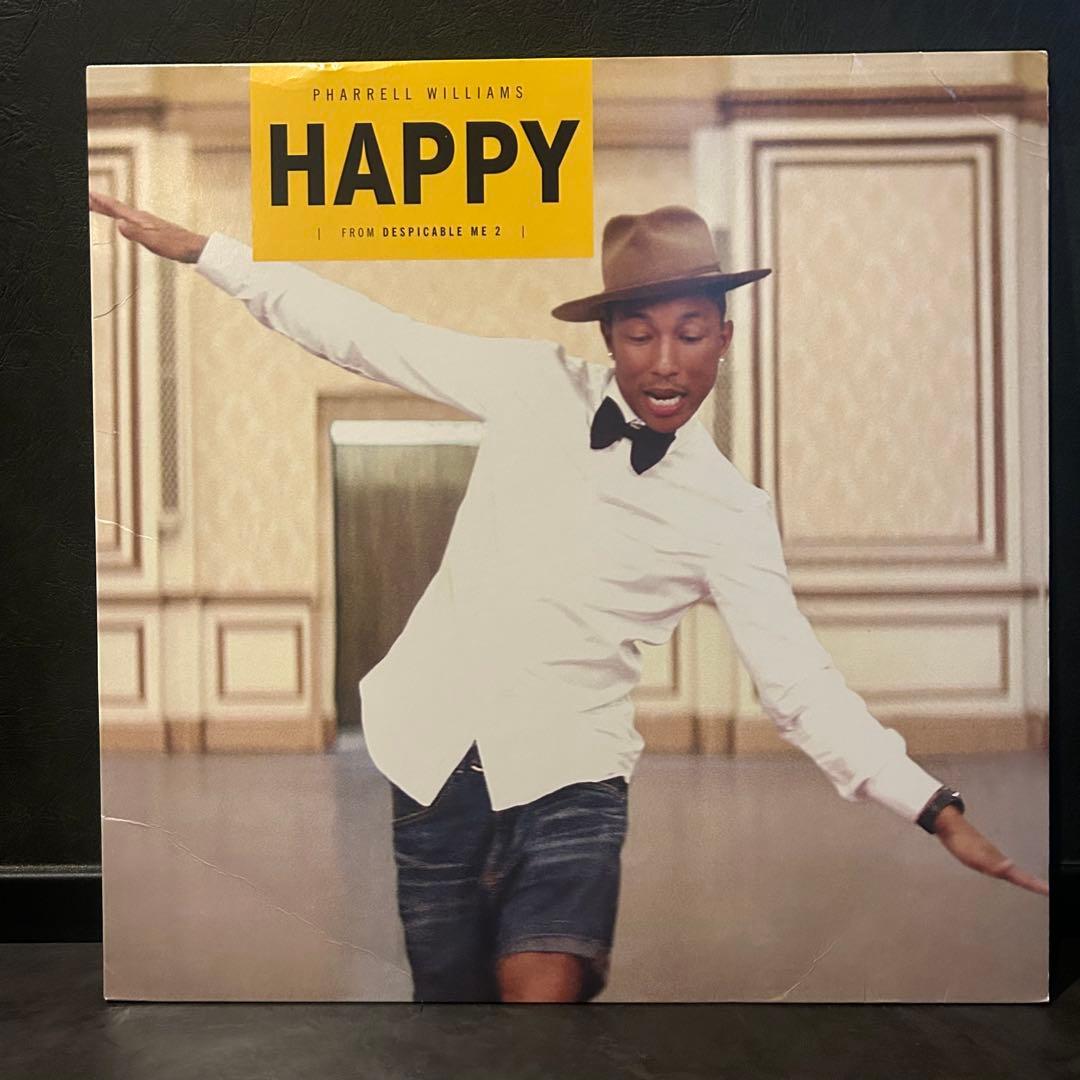 Pharrell Williams - Happy - 12" Yellow Vinyl Record - Despicable Me 2 Soundtrack