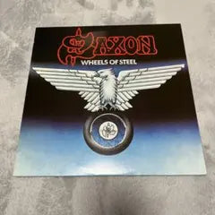 Saxon - Wheels Of Steel Vinyl LP Japan Pressing NWOBHM Heavy Metal