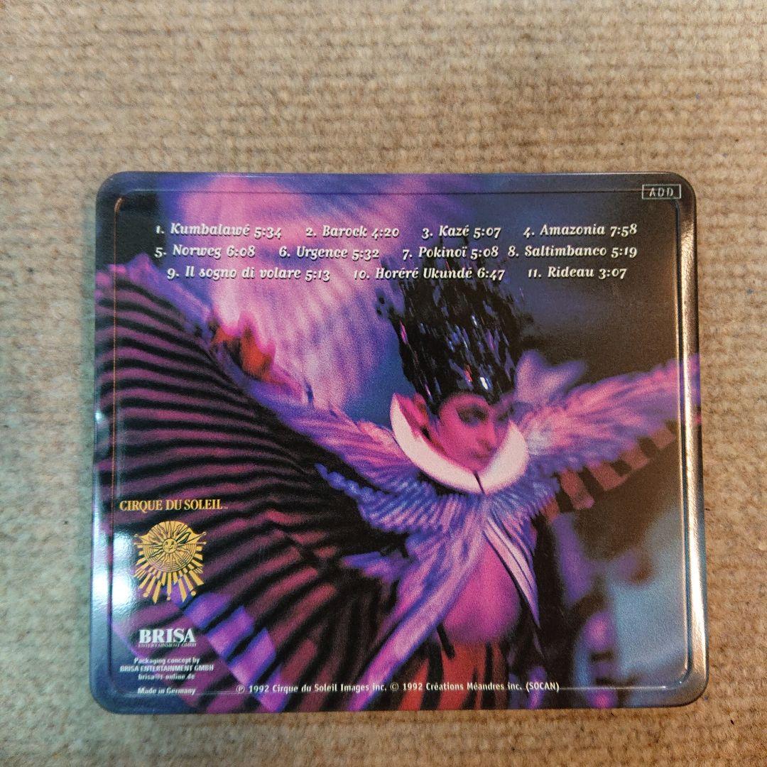Cirque du Soleil Saltimbanco Limited Edition CD Tin Case Japan Press 1992