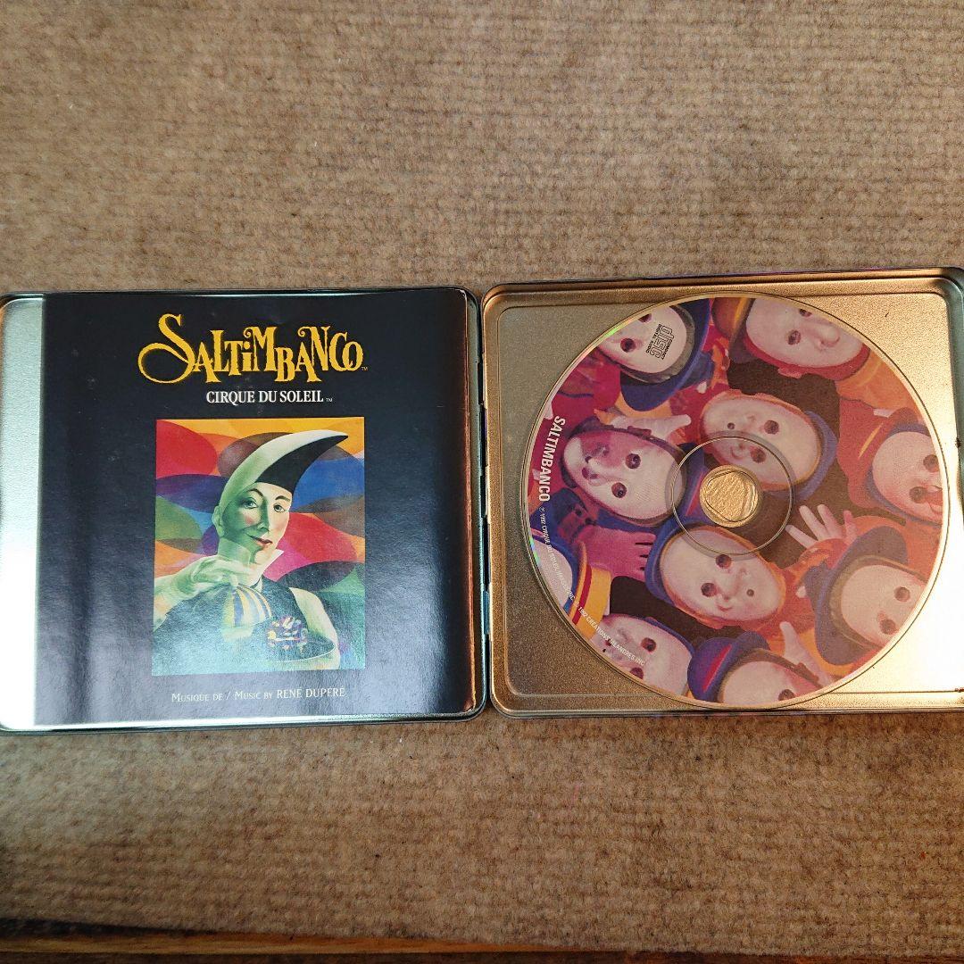 Cirque du Soleil Saltimbanco Limited Edition CD Tin Case Japan Press 1992