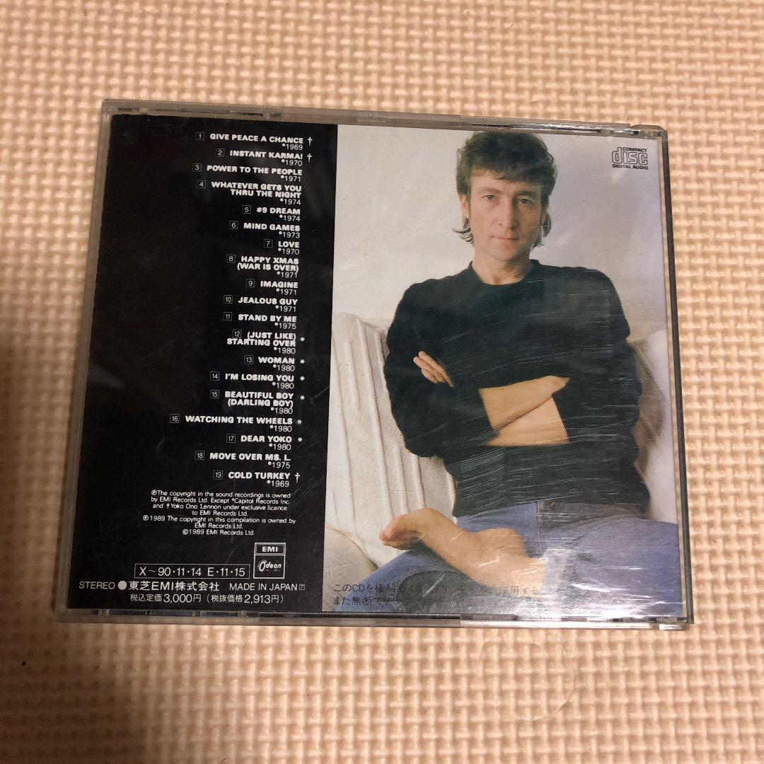 John Lennon - The John Lennon Collection CD Japan Press 1989