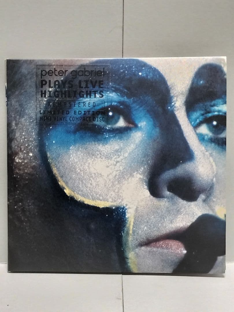 Peter Gabriel Plays Live Highlights Mini LP CD Japan Press Remastered