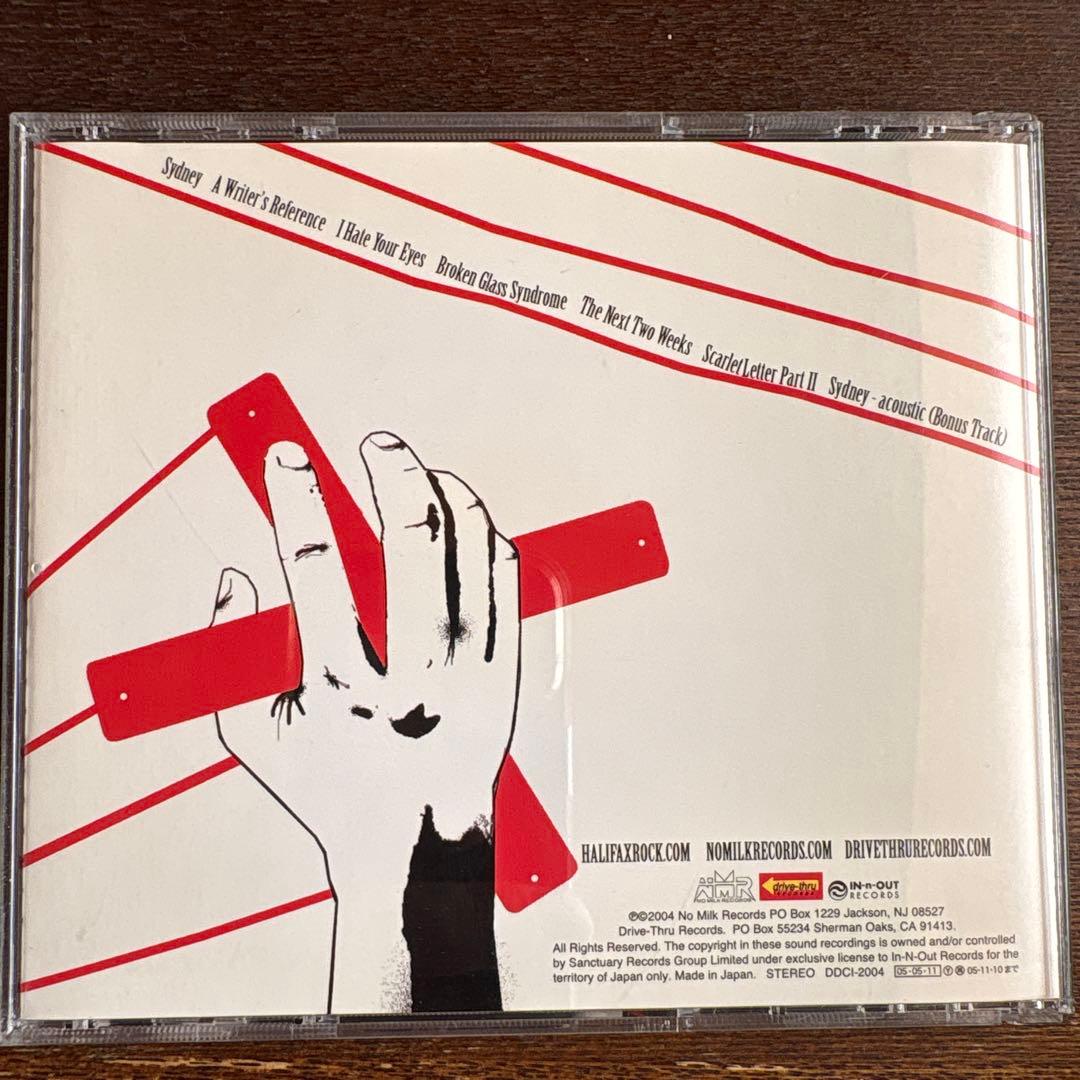 Halifax - A Writer's Reference CD Japan Press with OBI 2005 Pop Punk