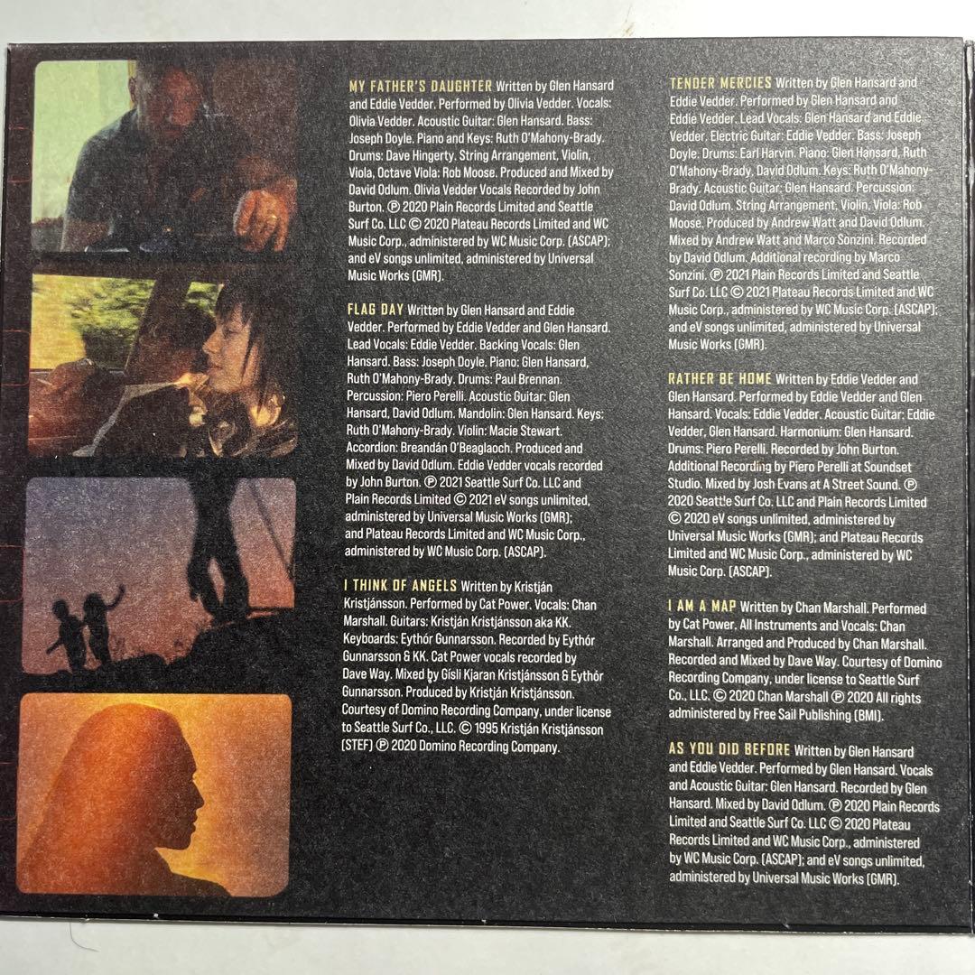 Flag Day Original Soundtrack CD - Eddie Vedder, Glen Hansard, Cat Power - 2021