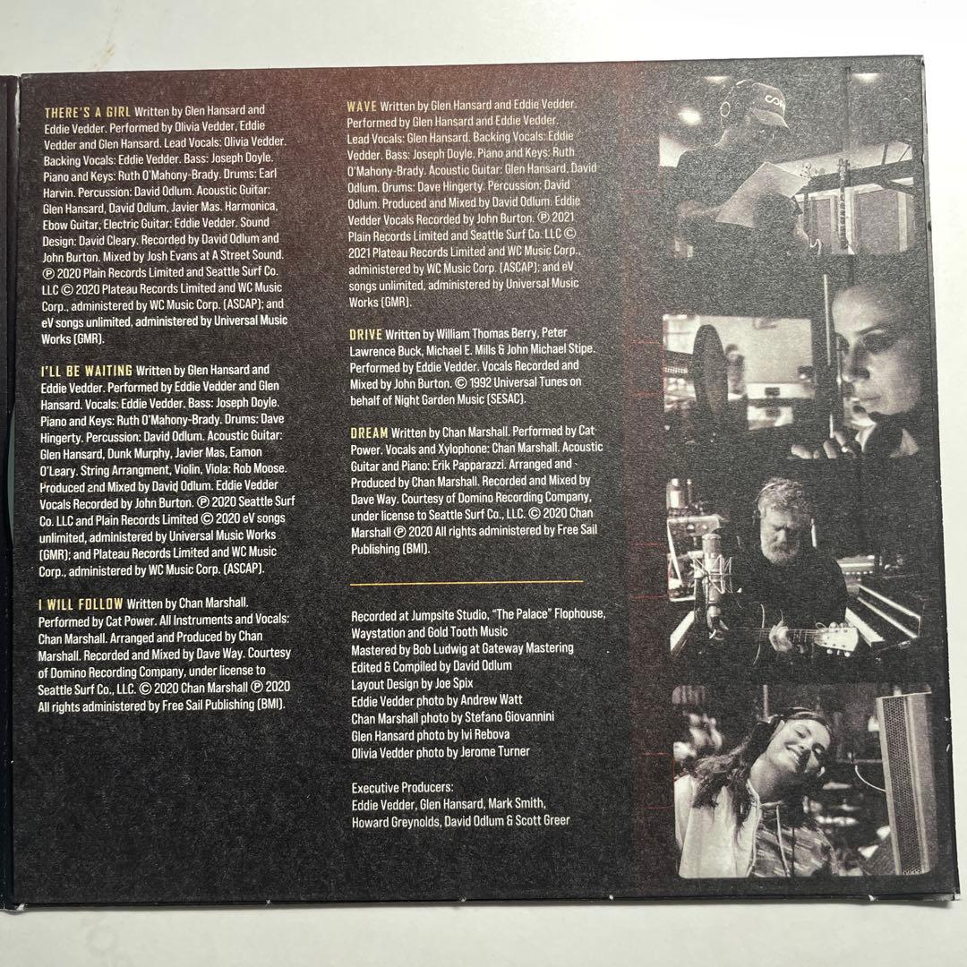 Flag Day Original Soundtrack CD - Eddie Vedder, Glen Hansard, Cat Power - 2021