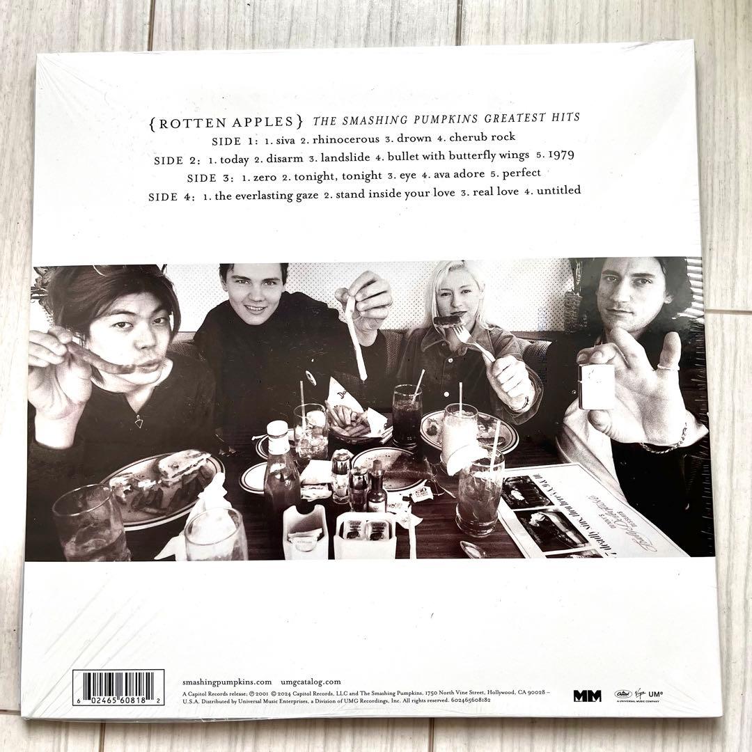The Smashing Pumpkins Rotten Apples Vinyl 2LP Pearl Platinum Ltd 2000