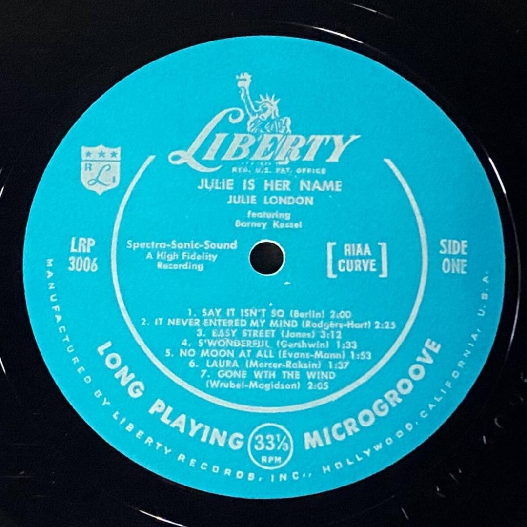 Julie London Vinyl LP US Mono OOP Misprint Early Press EX+/EX Condition | Japansoundstore