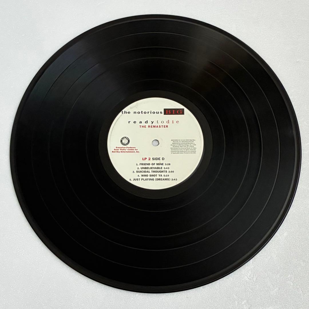 The Notorious B.I.G. - Ready To Die (2004 Remaster) 2LP Vinyl Classic Hip Hop