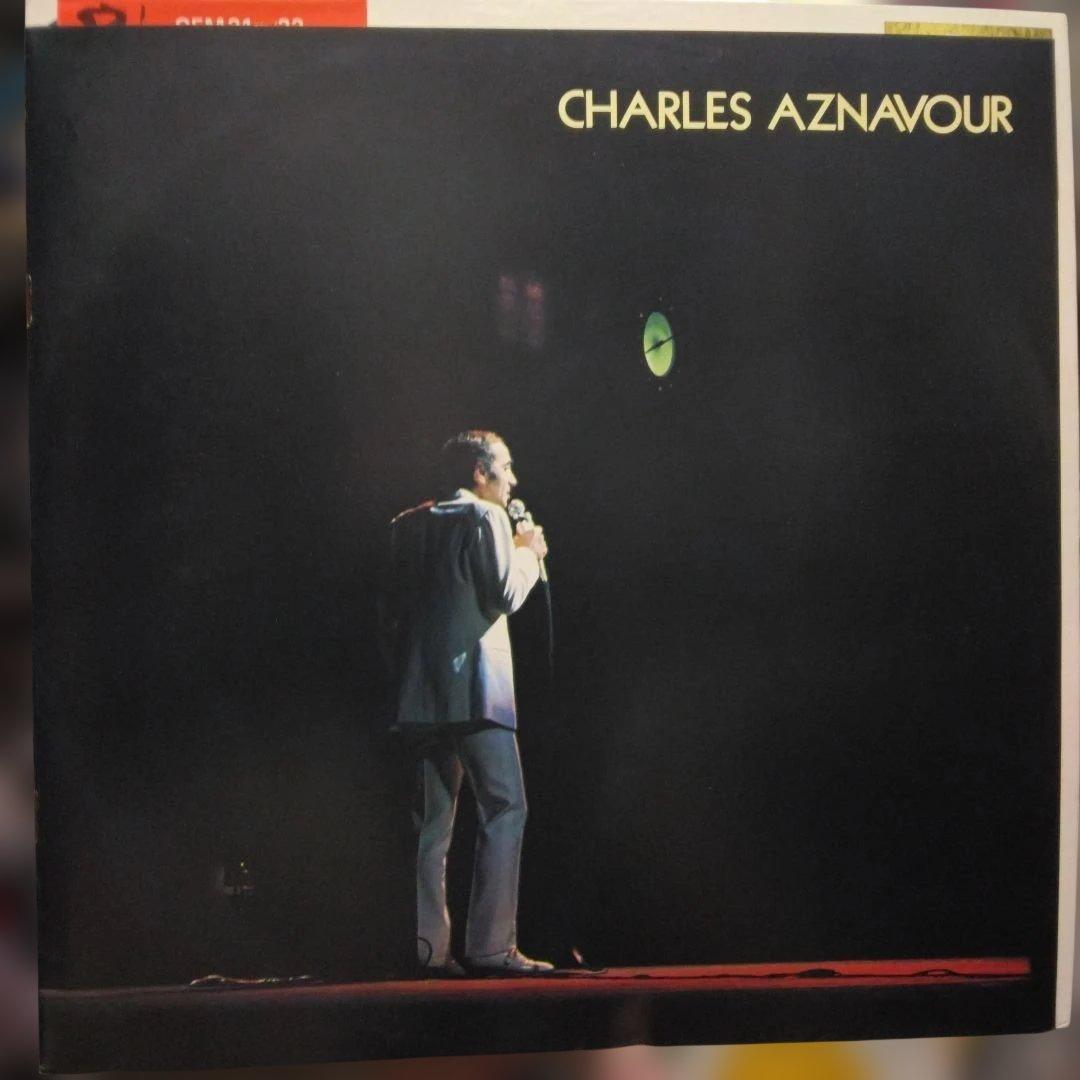 Charles Aznavour Japan 2LP+EP GEM Series 1972 Vinyl Record w/Obi Liner Notes