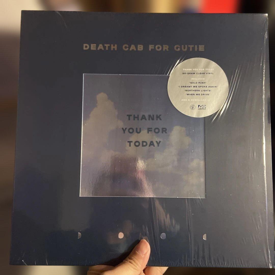 Death Cab For Cutie - Thank You For Today Vinyl LP 180g Clear Pressing