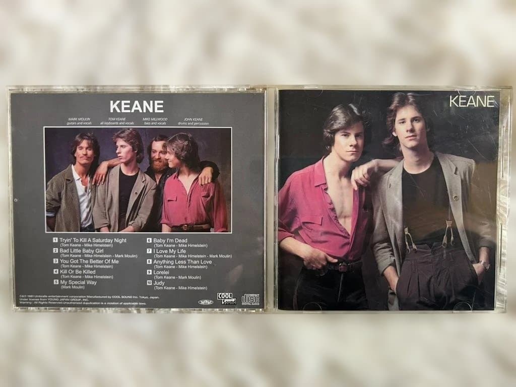 Keane - Keane CD Japan Press Limited Edition with OBI Cool Sound AOR Yacht Rock