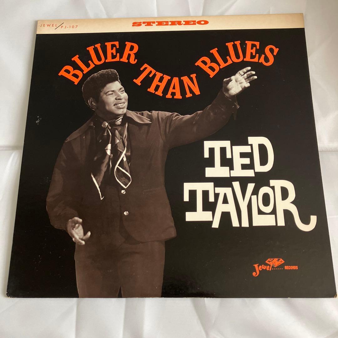 Ted Taylor – Bluer Than Blues LP 1981 Japan P-Vine Special Soul Blues Vinyl