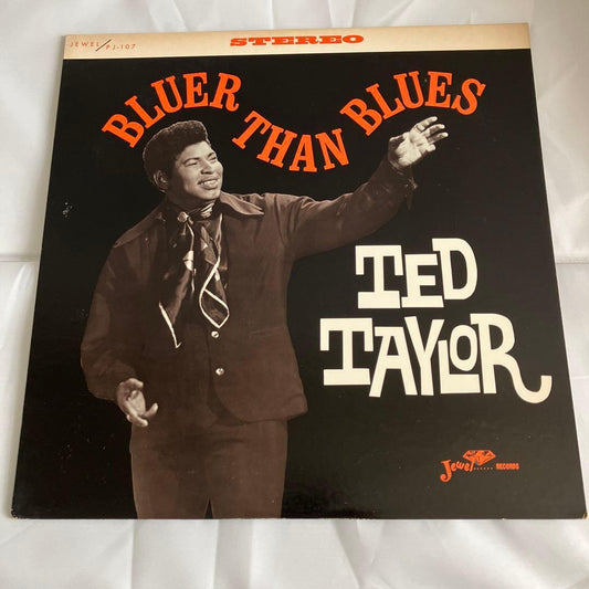 Ted Taylor – Bluer Than Blues LP 1981 Japan P-Vine Special Soul Blues Vinyl