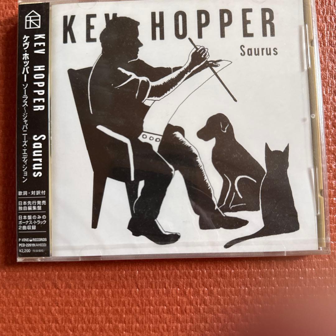 Kev Hopper - Saurus CD Japan Press with OBI P-Vine Records