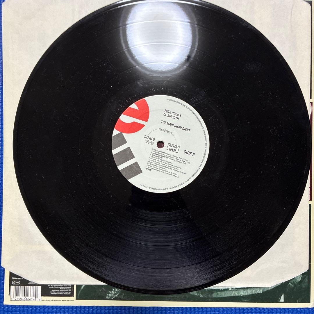 Pete Rock & C.L. Smooth - The Main Ingredient 2LP Vinyl Classic Hip Hop