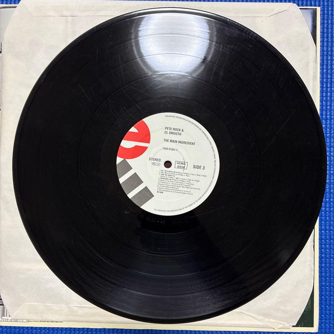 Pete Rock & C.L. Smooth - The Main Ingredient 2LP Vinyl Classic Hip Hop